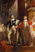 Benjamin West, Prince Edward and William IV of the United Kingdom.